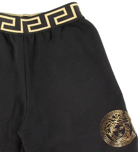 versace shor|Versace shorts black.